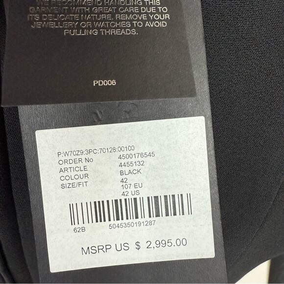 NWT!!! Burberry Prorsum women dress size 42 UK or 8 US Authentic Retail 2995$ - Picture 6 of 12